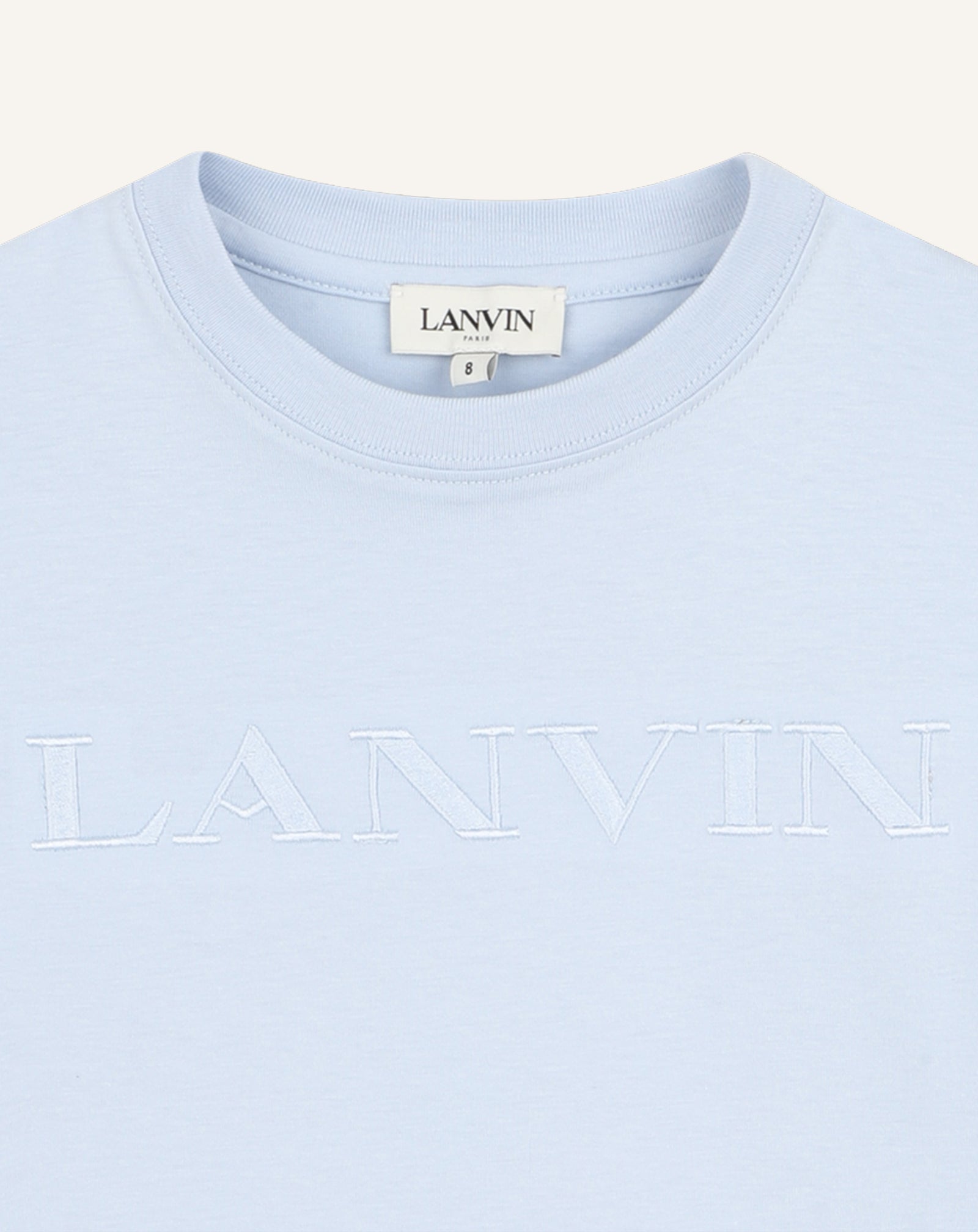 EMBROIDERED LANVIN T-SHIRT - Image 3