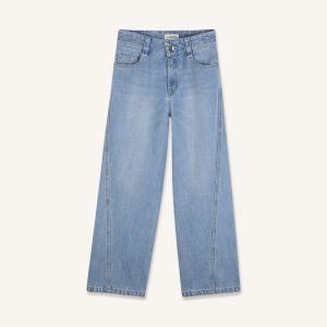 TWISTED STITCH DENIM PANTS
