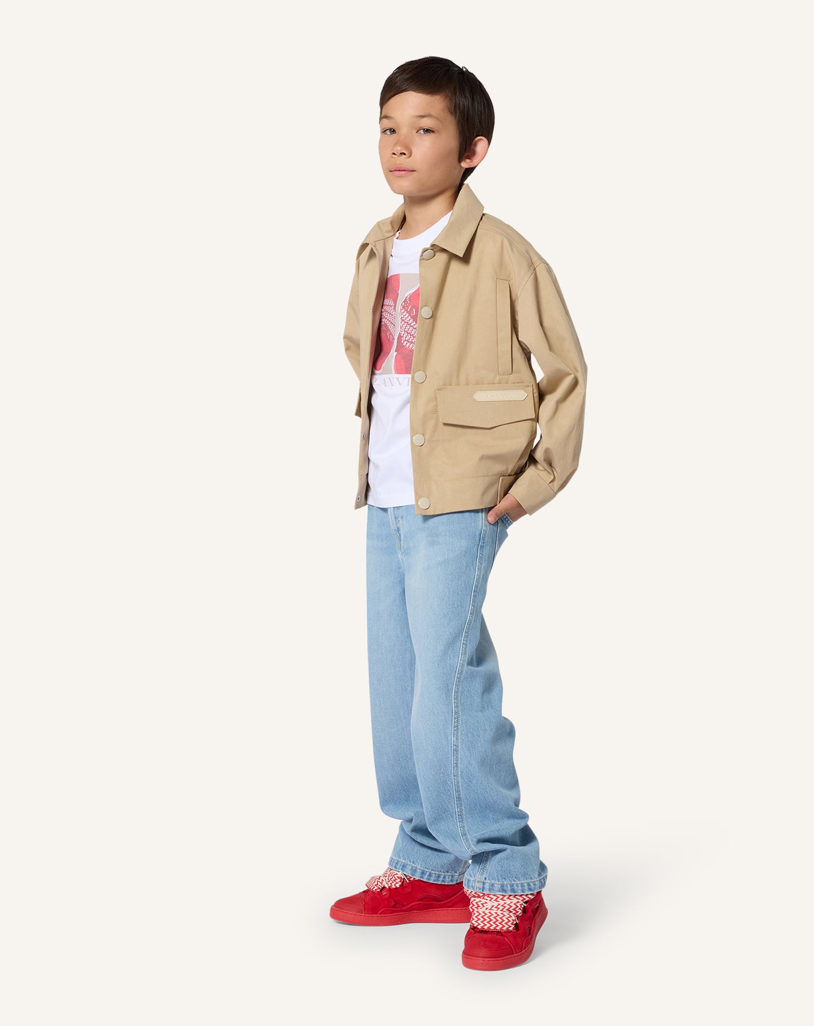 TWISTED STITCH DENIM PANTS - Image 2
