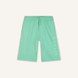 LANVIN CURB COTTON BERMUDA SHORTS