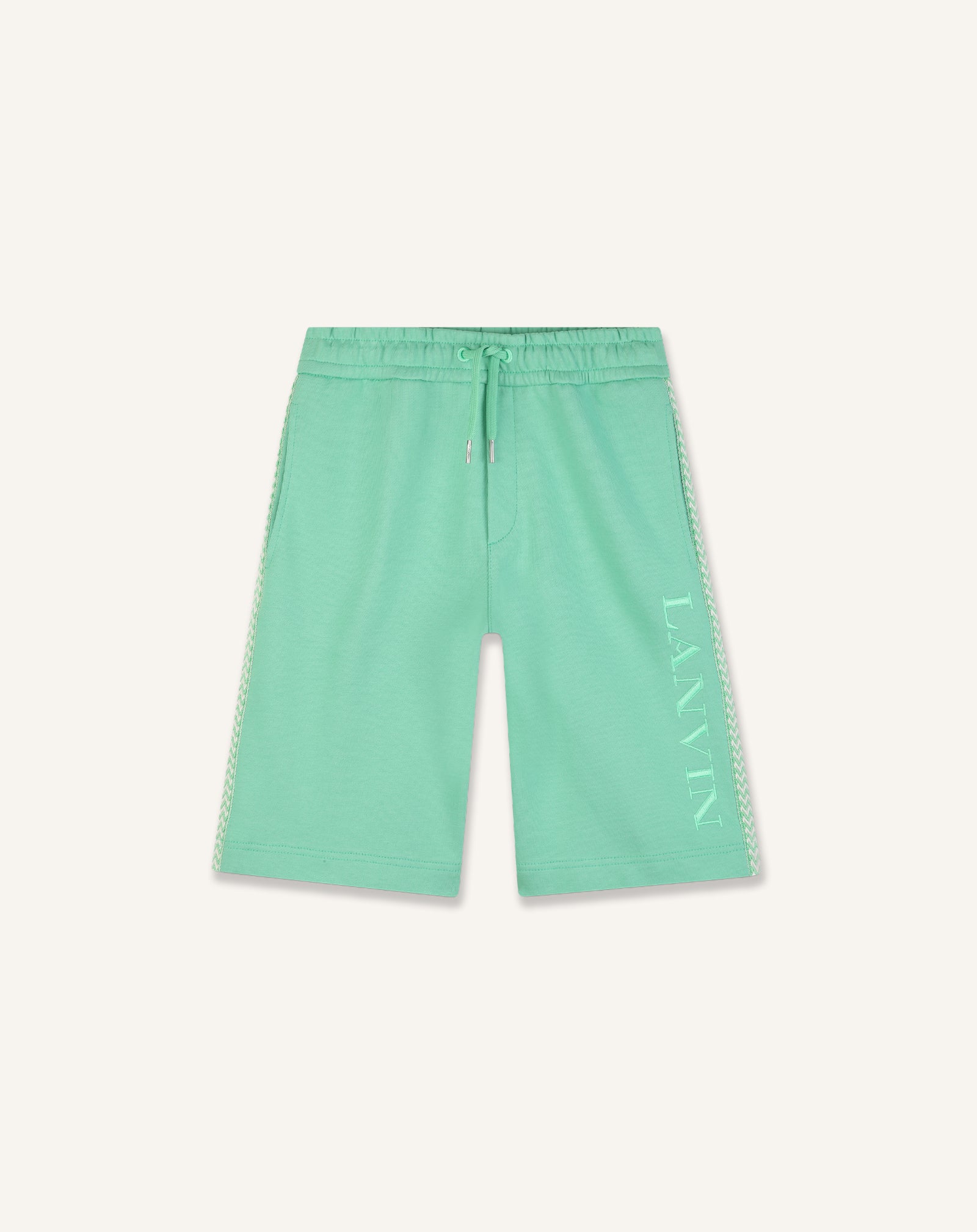 LANVIN CURB COTTON BERMUDA SHORTS