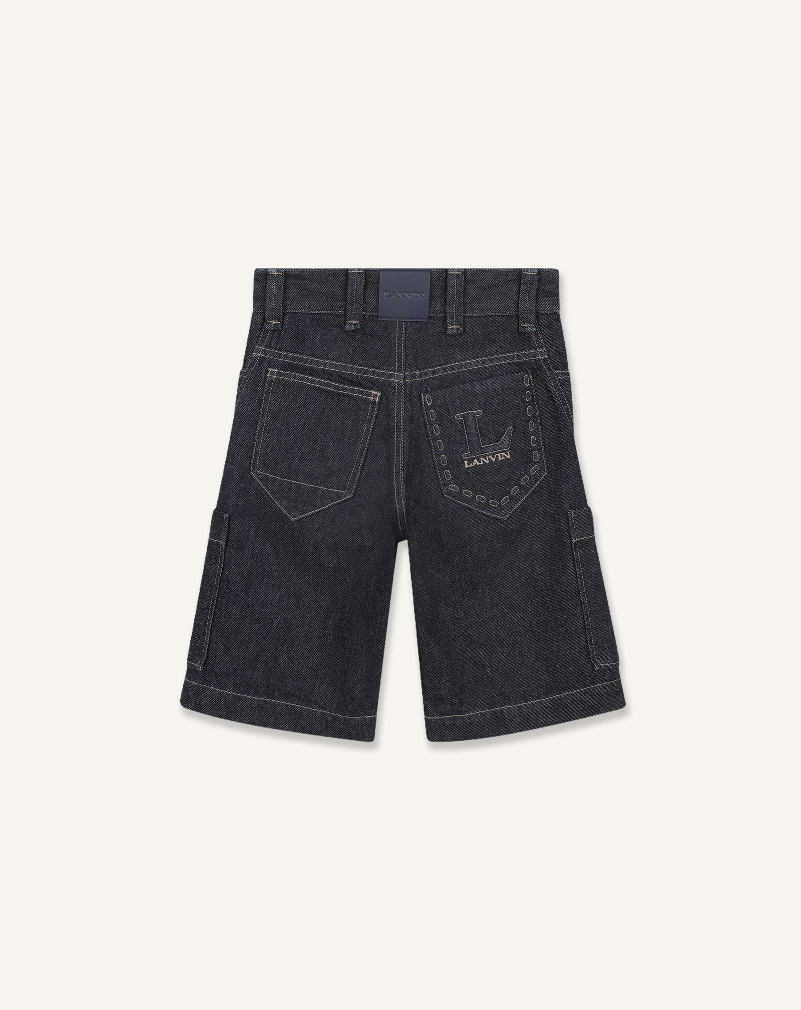 DENIM BERMUDA SHORTS - Image 3
