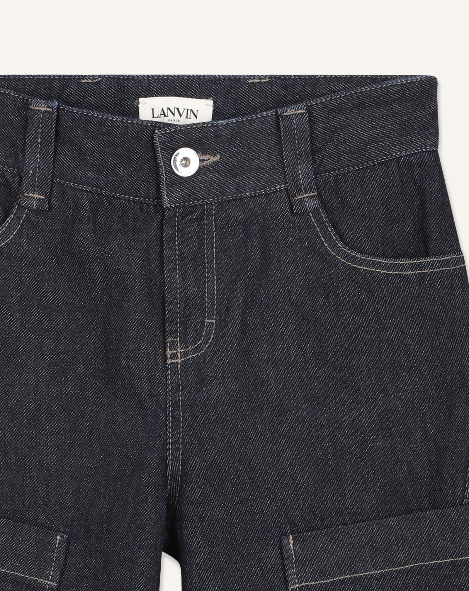 DENIM BERMUDA SHORTS - Image 4