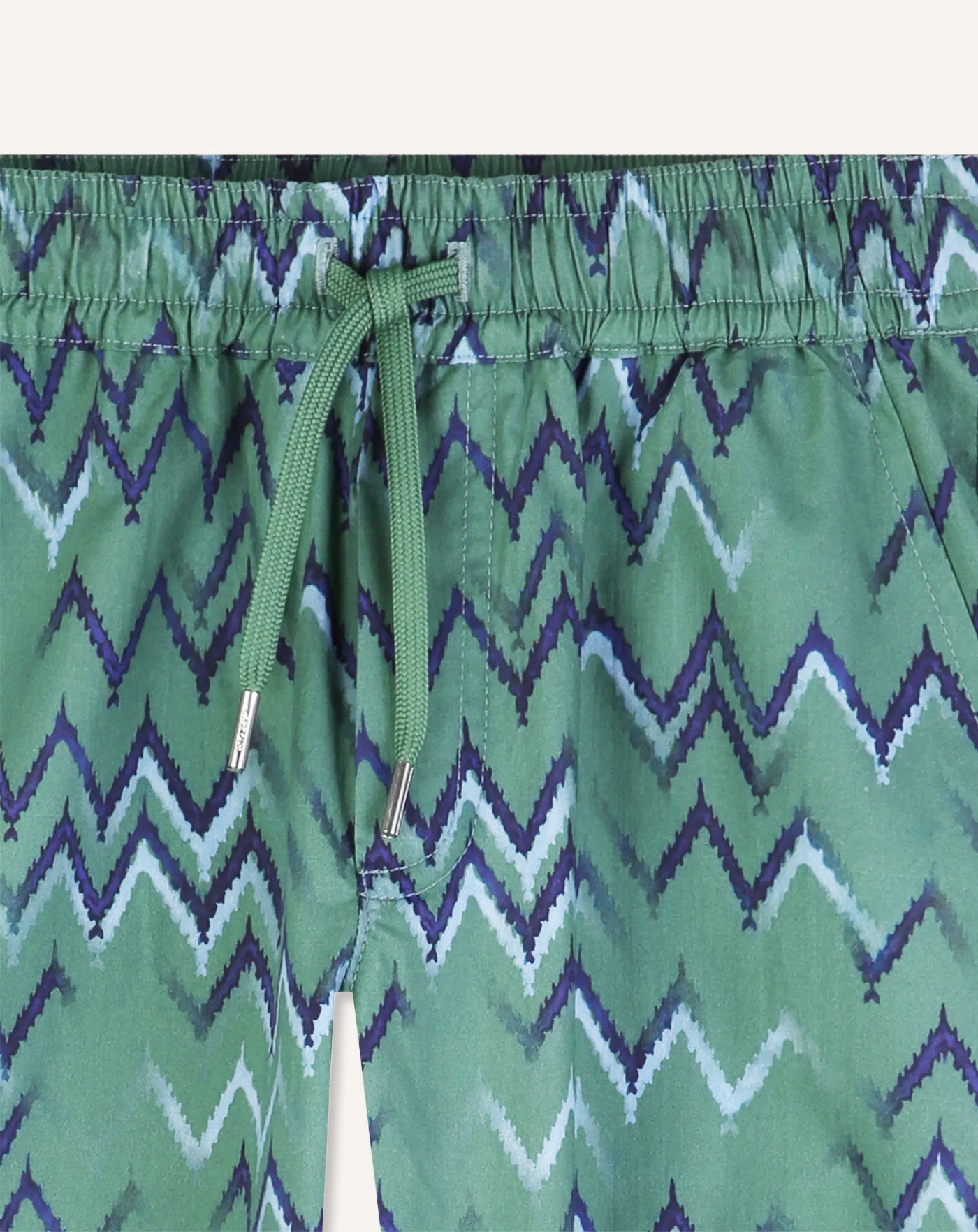 PRINTED COTTON POPLINE BERMUDA SHORTS - Image 4