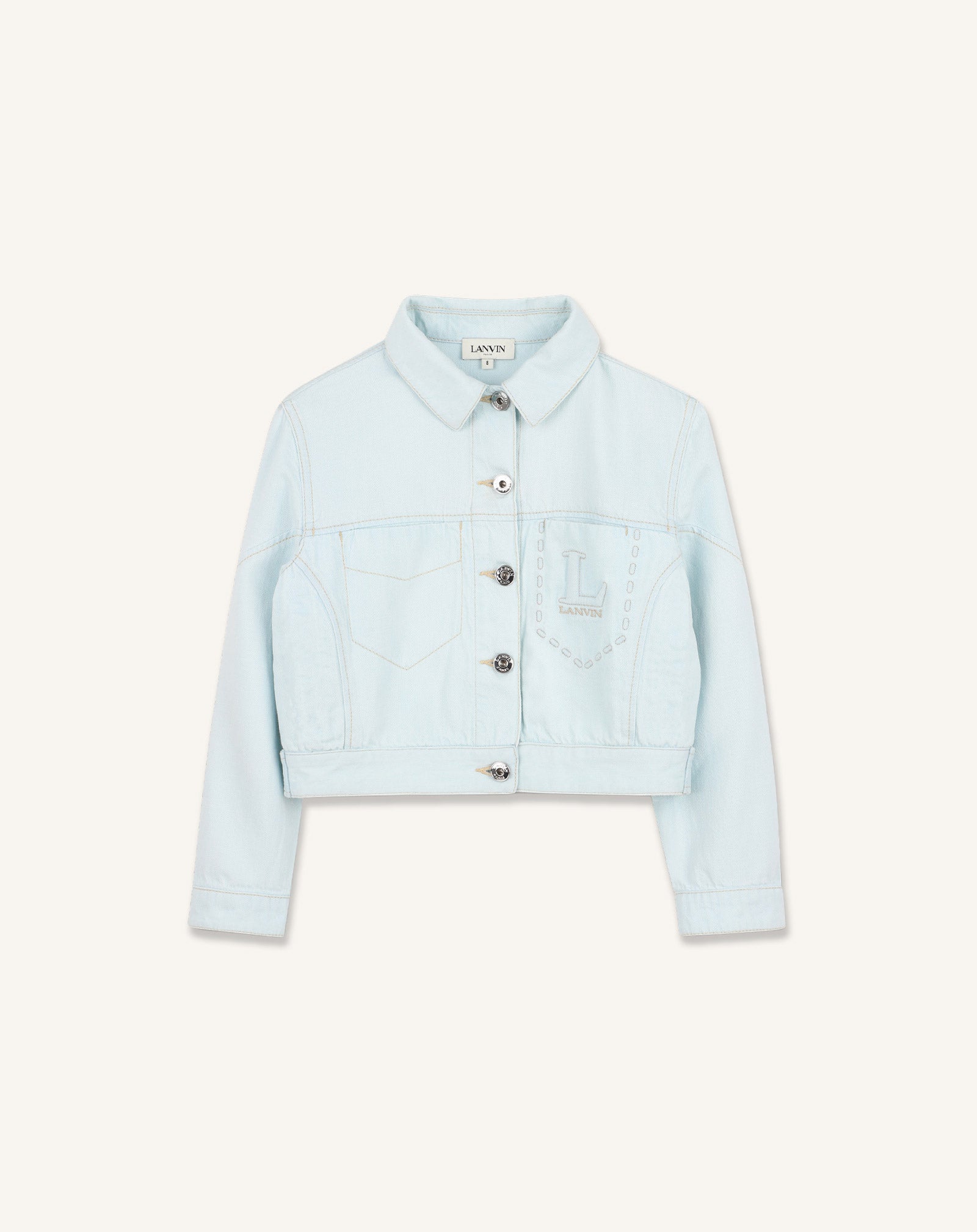 EMBROIDERED LANVIN DENIM JACKET