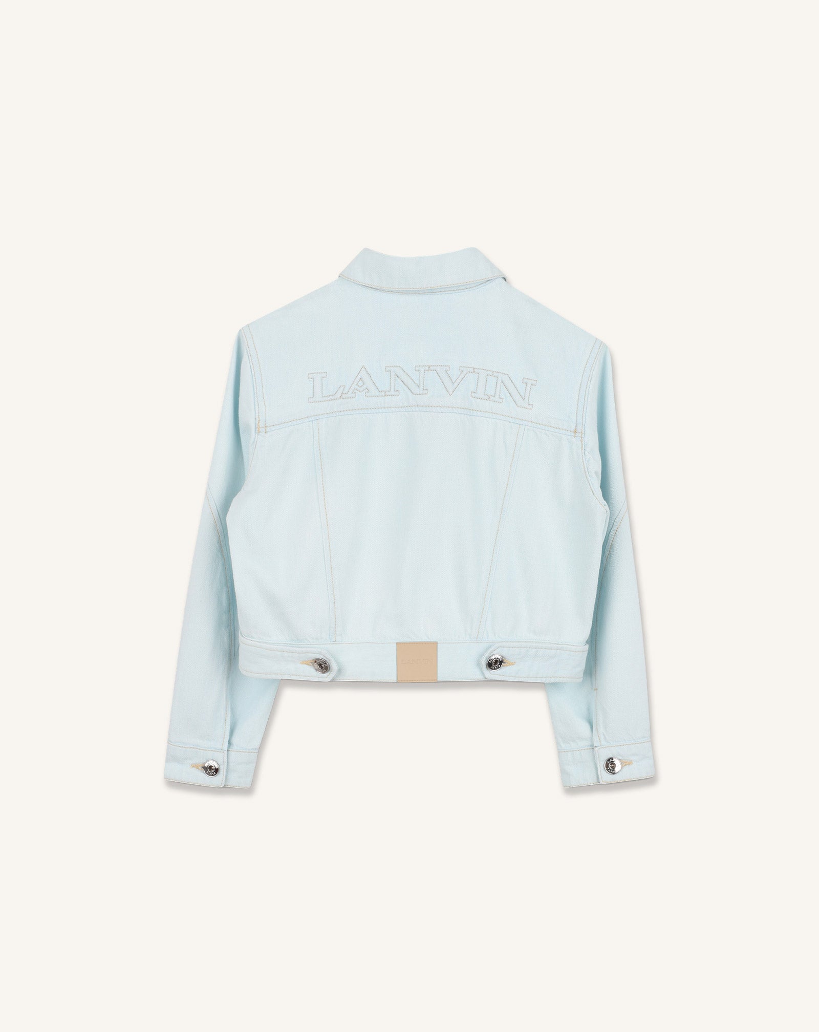 EMBROIDERED LANVIN DENIM JACKET - Image 3