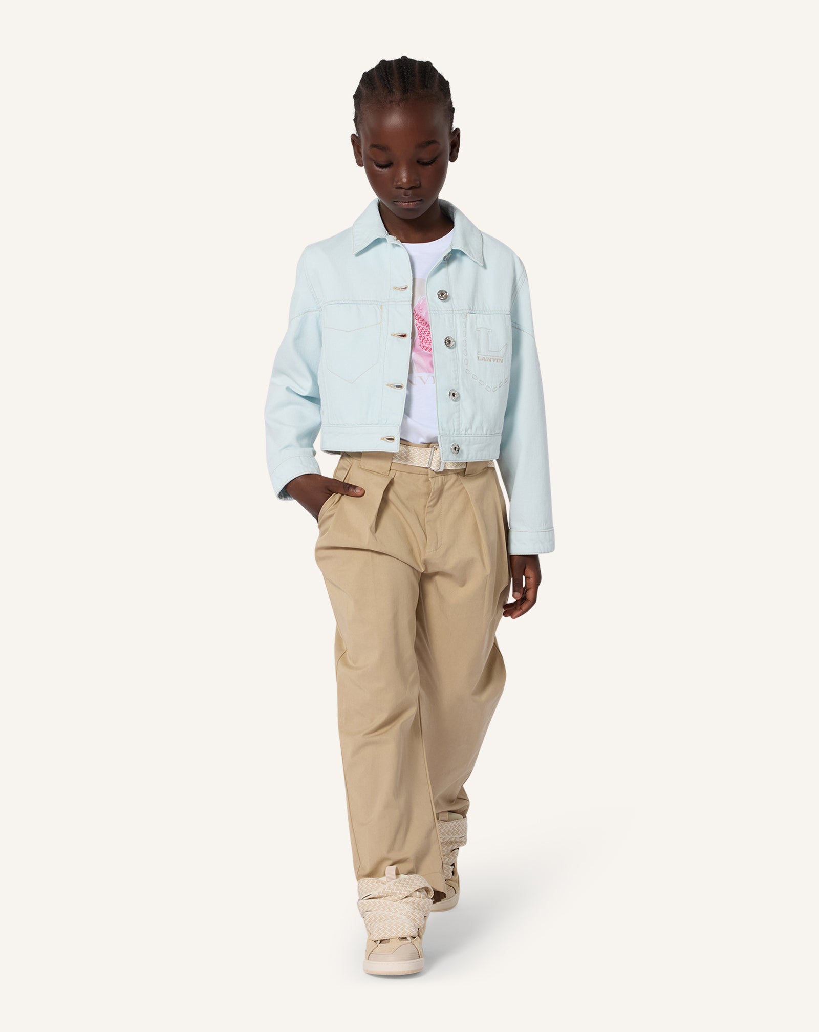 EMBROIDERED LANVIN DENIM JACKET - Image 2