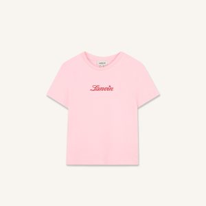 LANVIN LOGO COTTON TEE-SHIRT