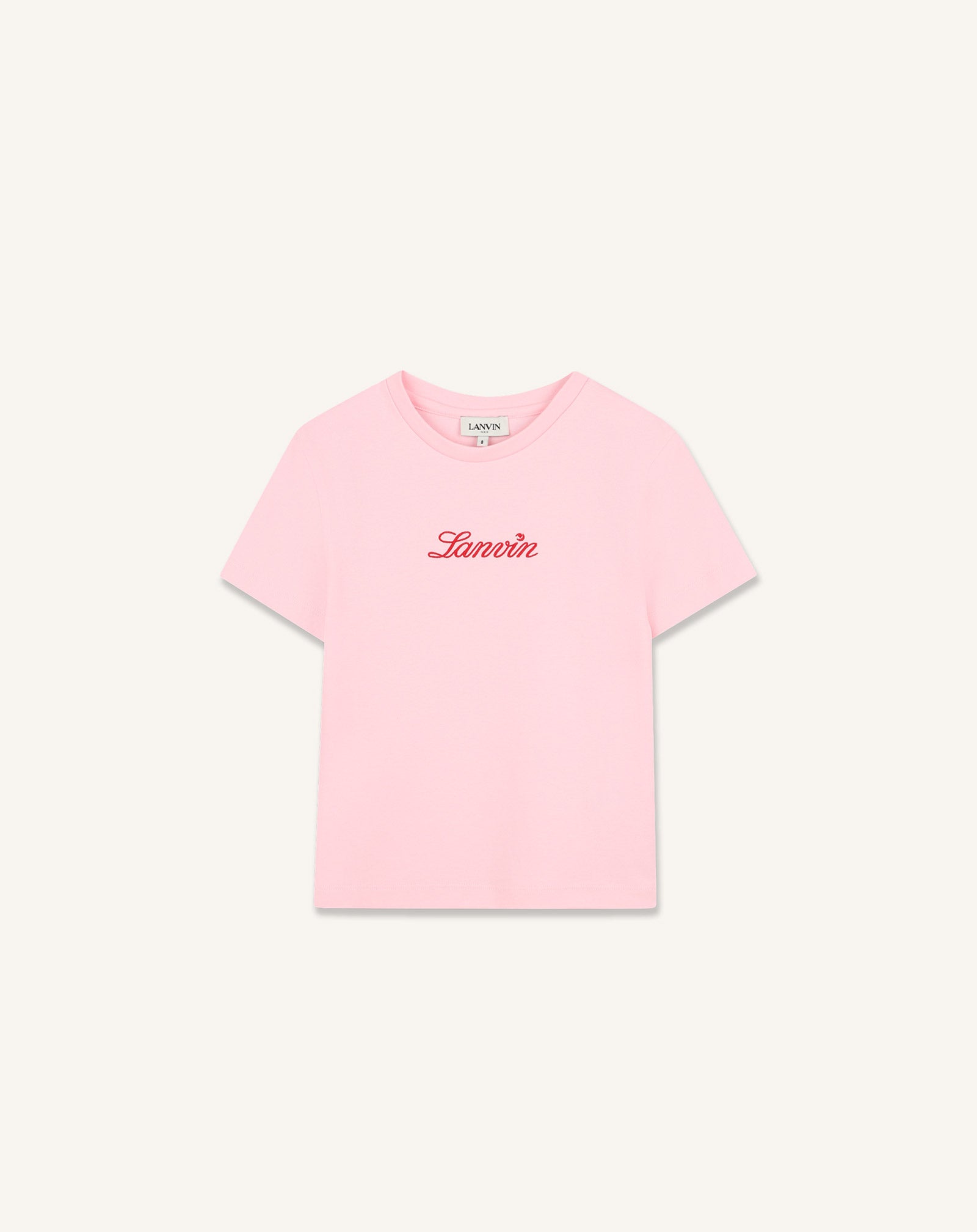 LANVIN LOGO COTTON TEE-SHIRT