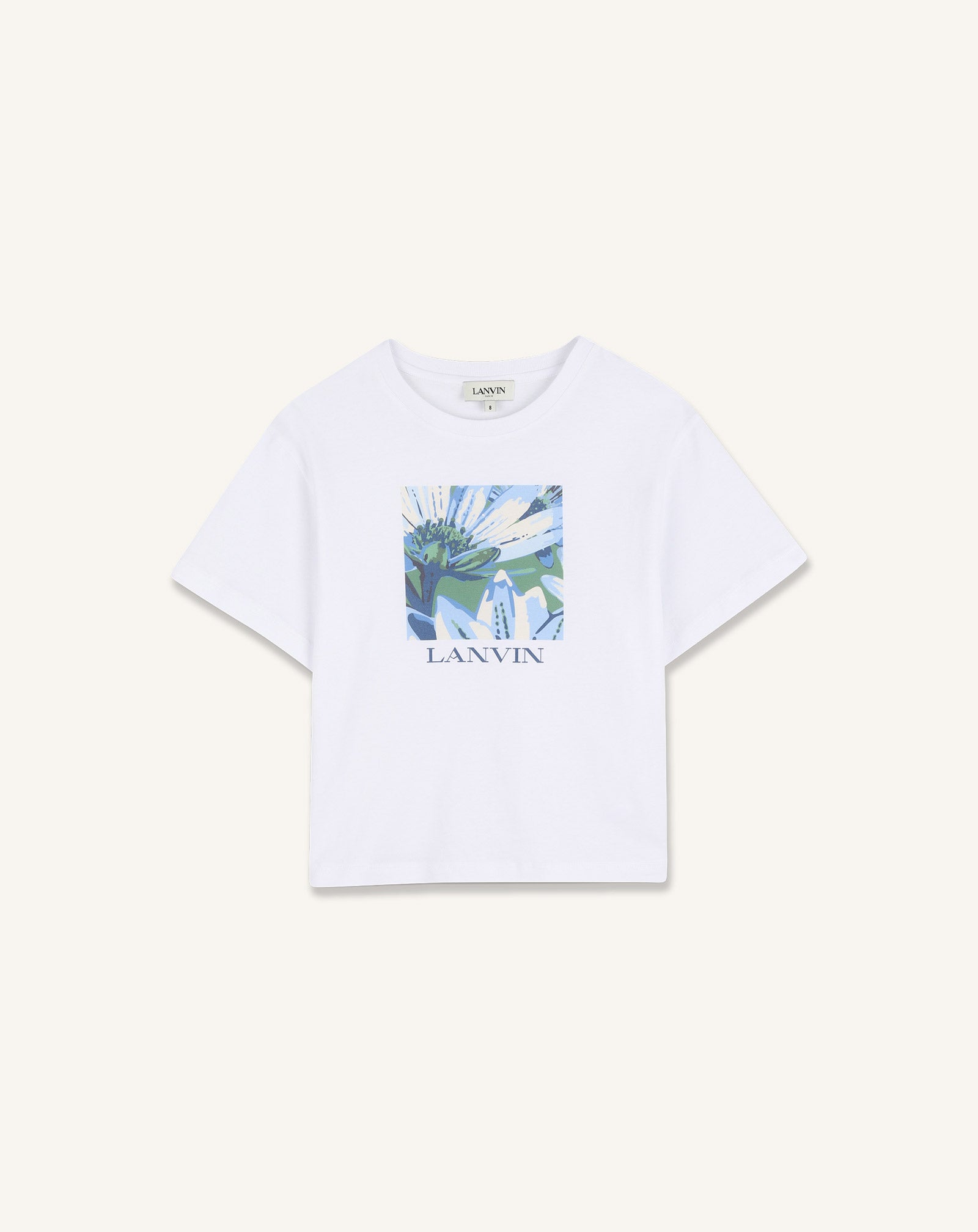 DAISY PRINT COTTON T-SHIRT