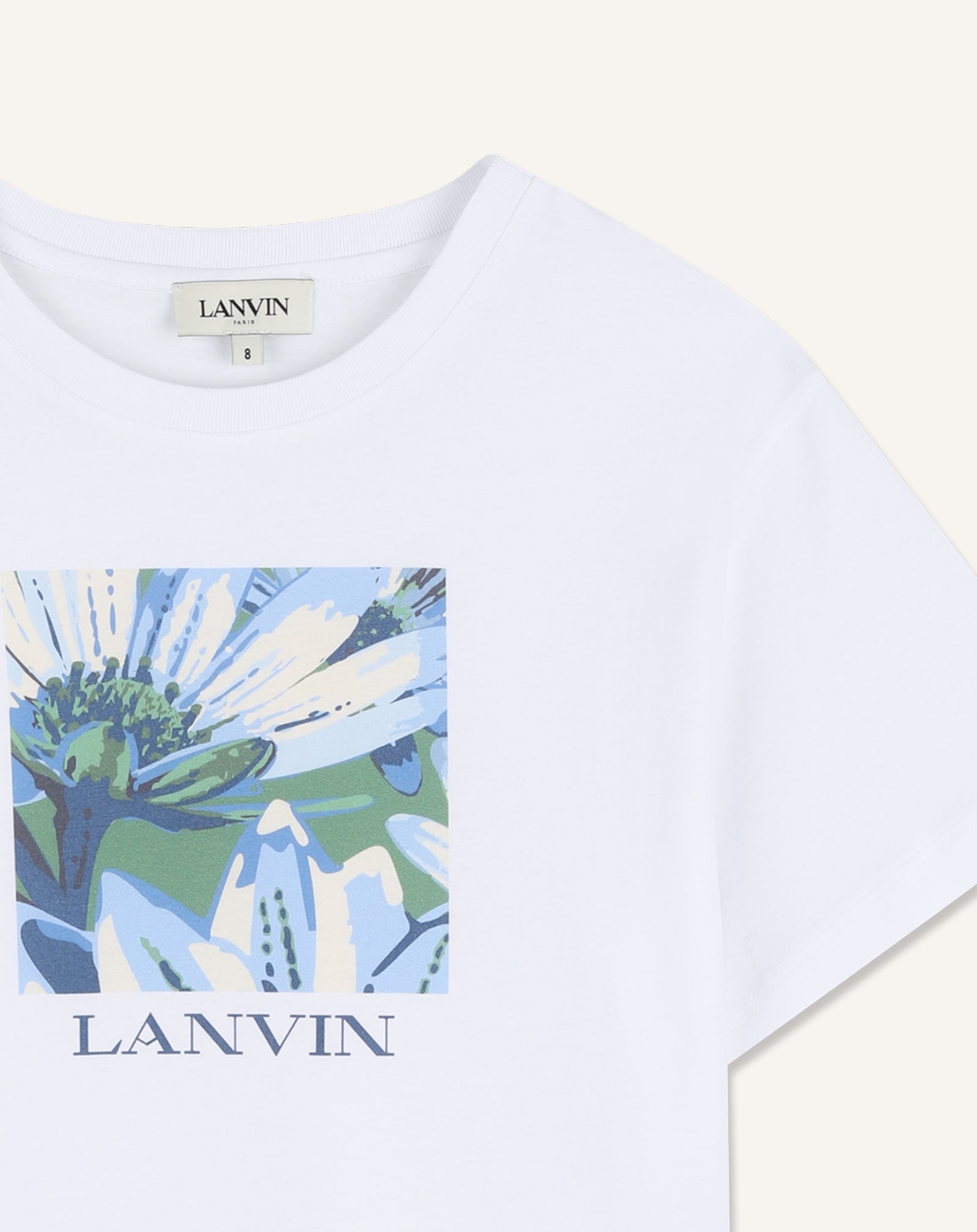 DAISY PRINT COTTON T-SHIRT - Image 4