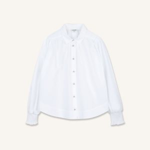 LONG SLEEVE CEREMONY BLOUSE IN COTTON