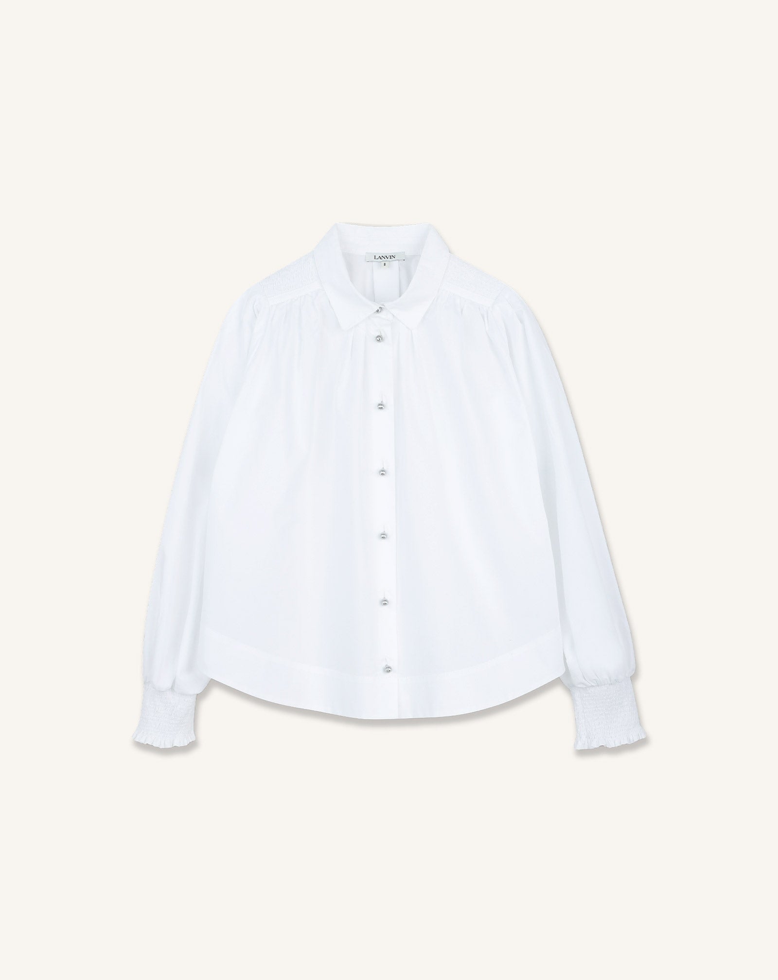 LONG SLEEVE CEREMONY BLOUSE IN COTTON