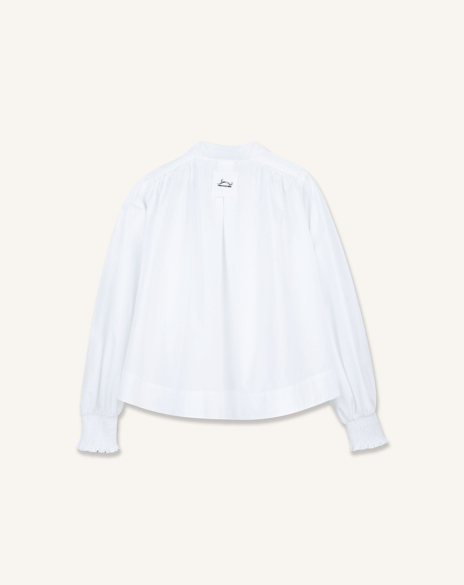 LONG SLEEVE CEREMONY BLOUSE IN COTTON - Image 3