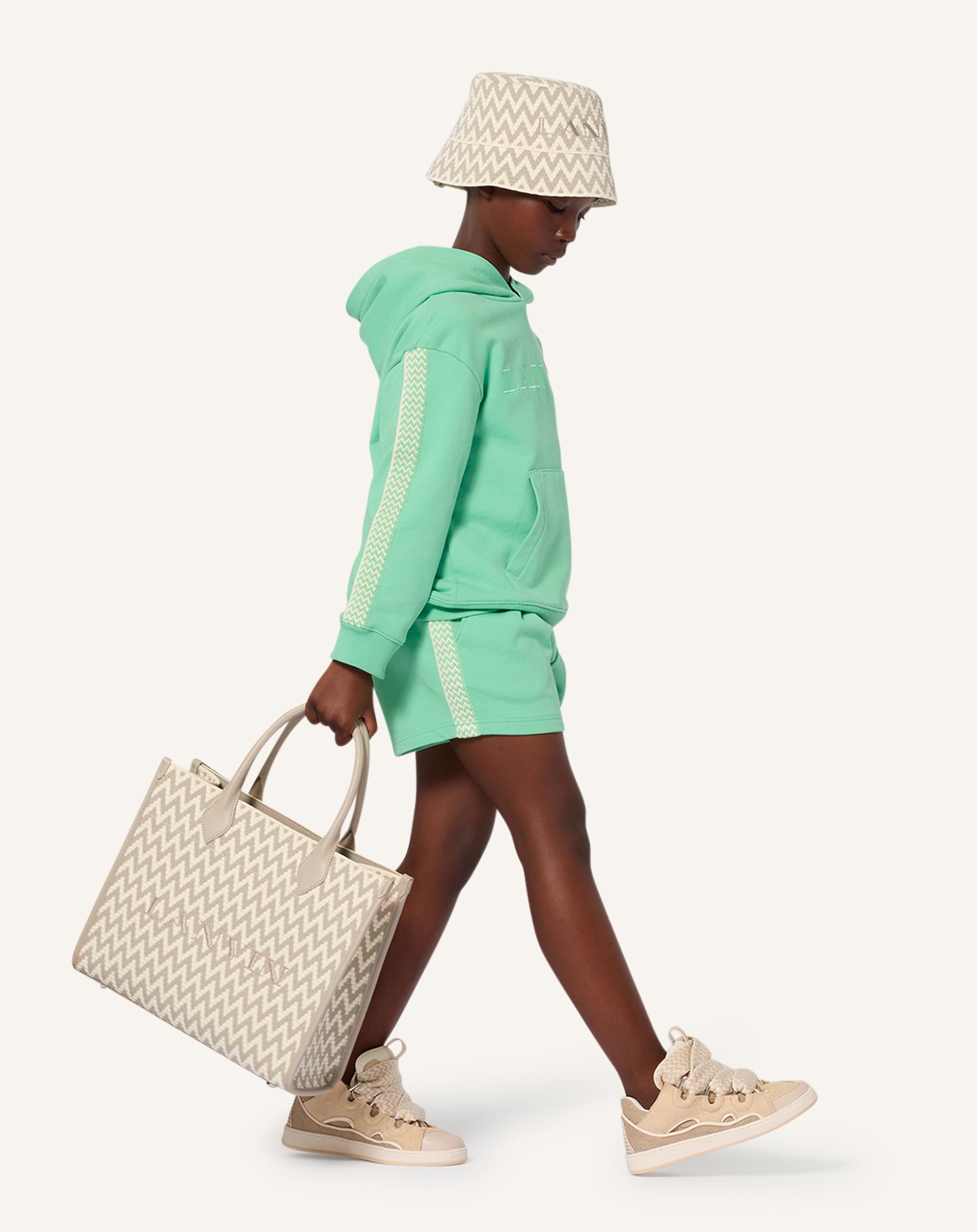 LANVIN CURB COTTON SHORTS - Image 2