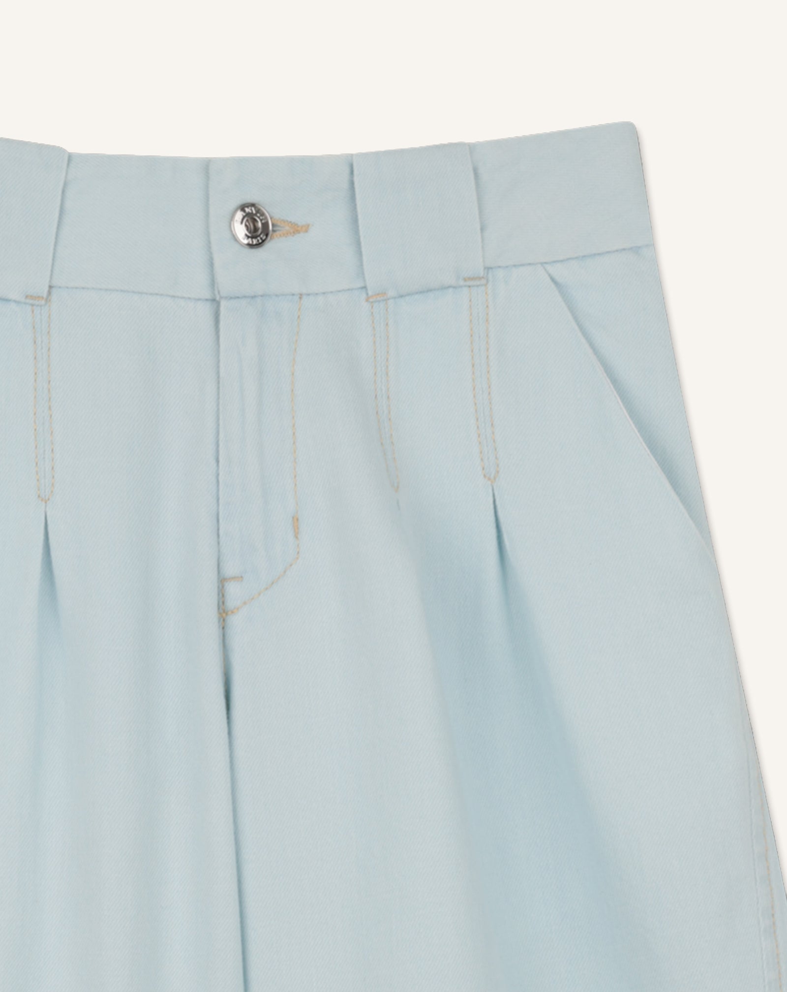 WIDE-LEG DENIM PANTS - Image 4