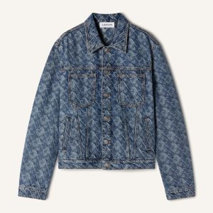 LUNAR YEAR JACQUARD DENIM JACKET