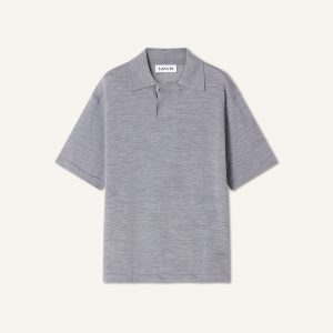 MERINO WOOL POLO SHIRT