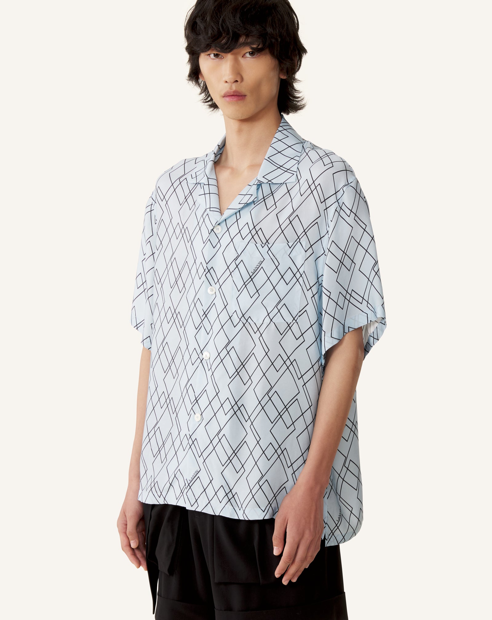 PRINTED FLOWY SHIRT - Image 3
