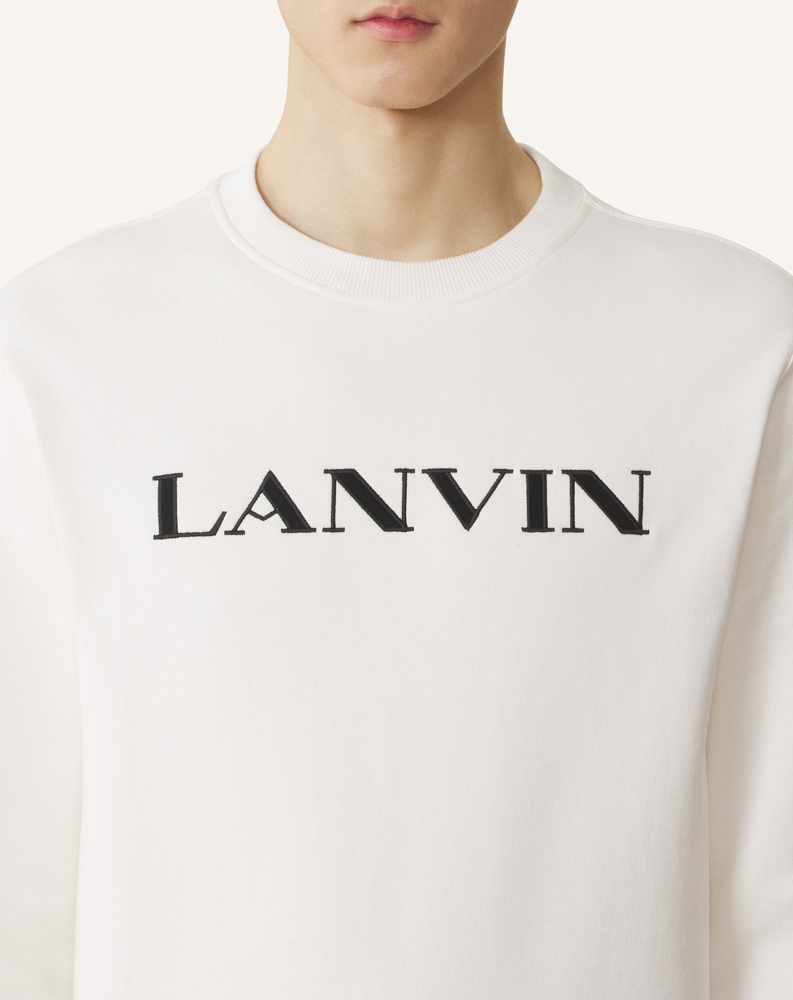 LANVIN EMBROIDERED COTTON SWEATSHIRT - Image 5