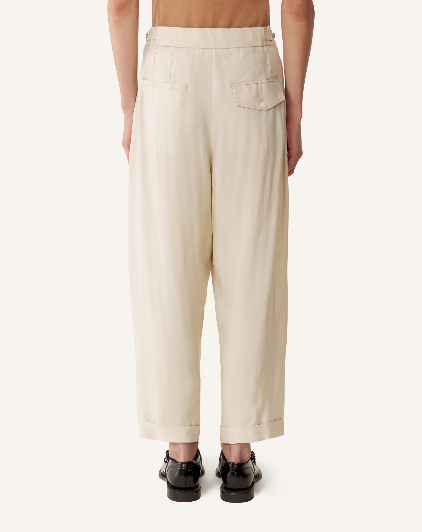 LOOSE-FIT PANTS IN VISCOSE - Image 4