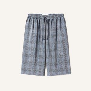 VISCOSE BERMUDA SHORTS