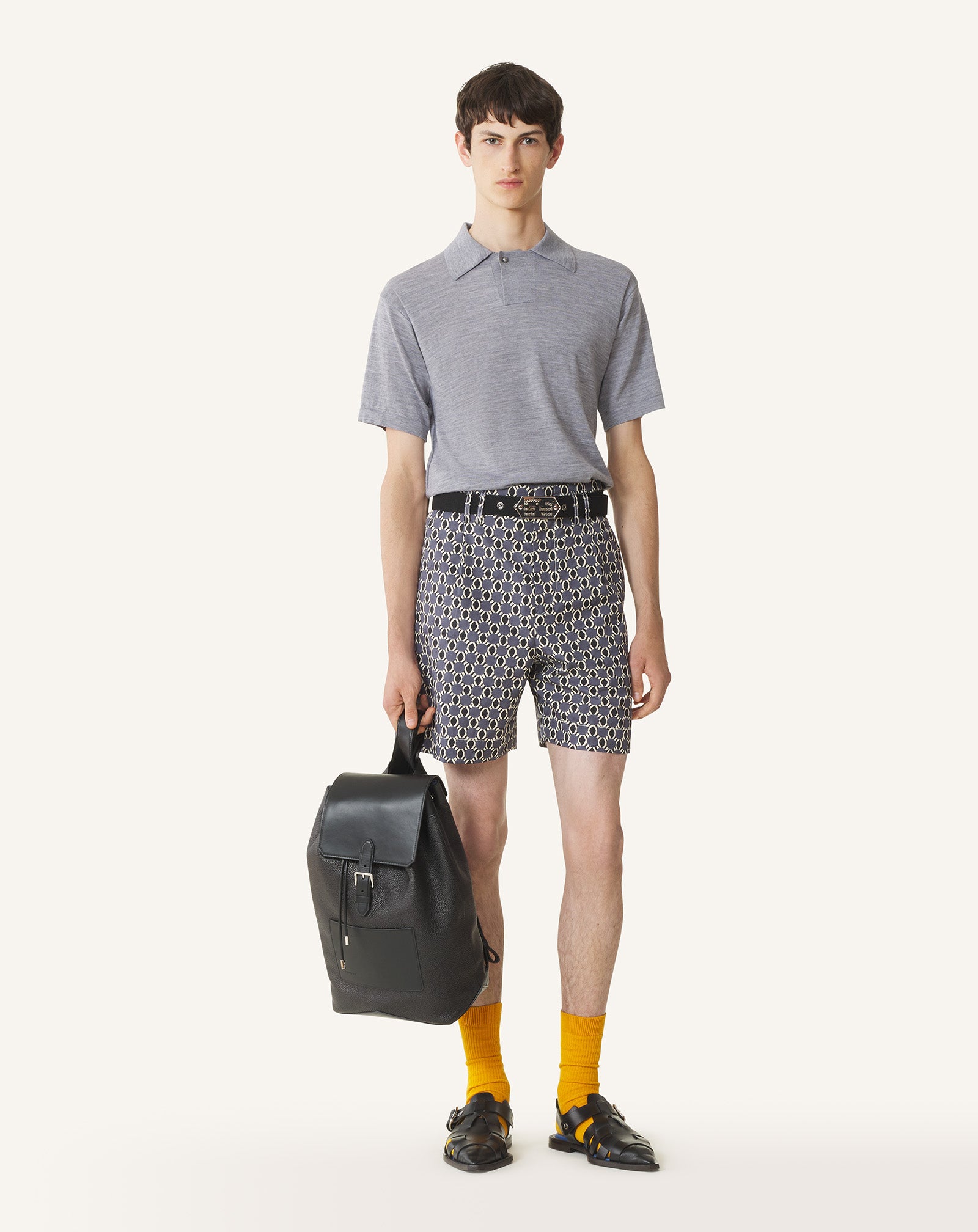 PRINTED COTTON SHORTS - Image 2