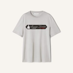 PRINTED LANVIN SIGNATURE LABEL T-SHIRT