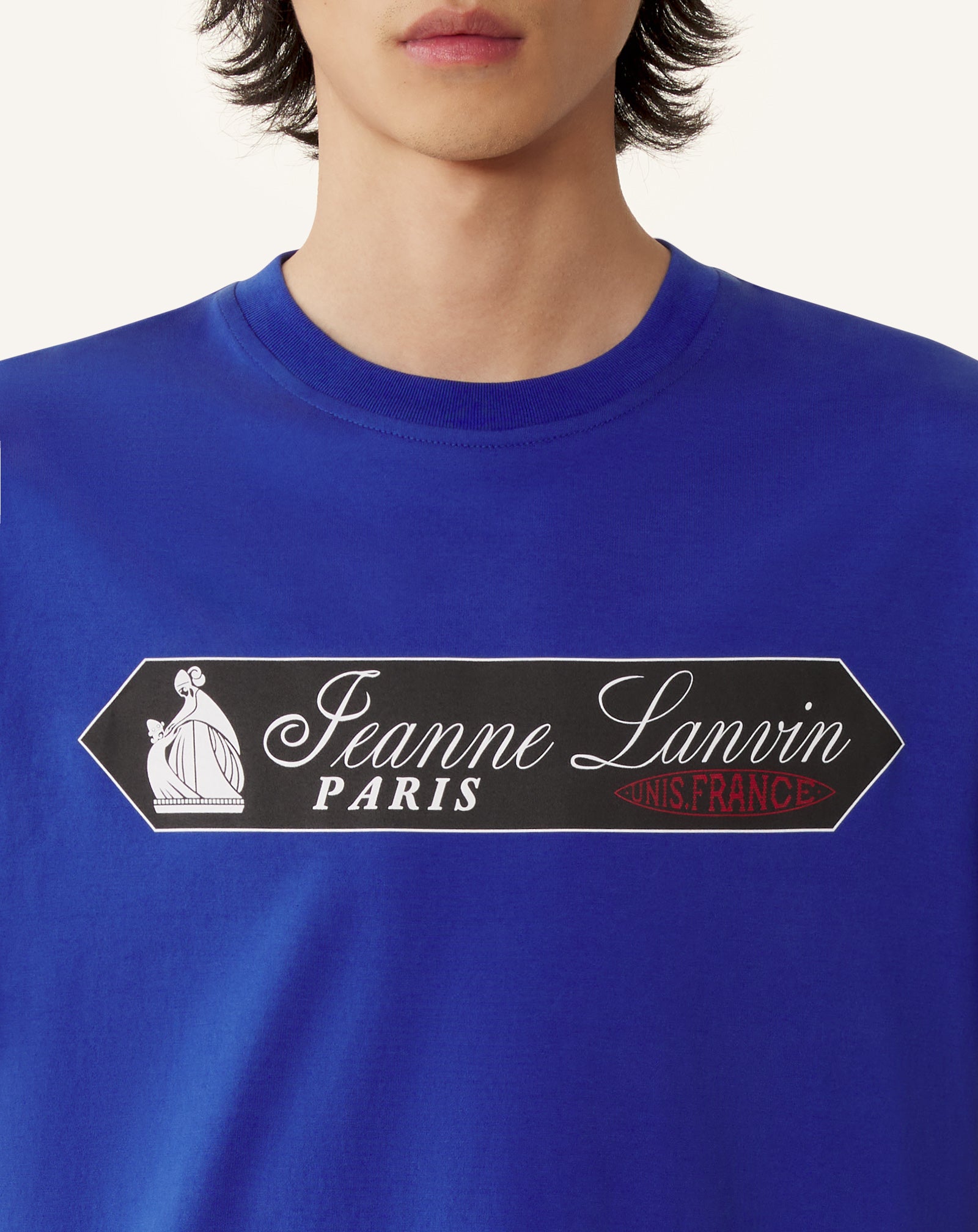 PRINTED LANVIN SIGNATURE LABEL T-SHIRT - Image 5