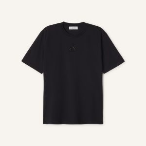 MOTHER AND CHILD EMBROIDERED COTTON JERSEY T-SHIRT