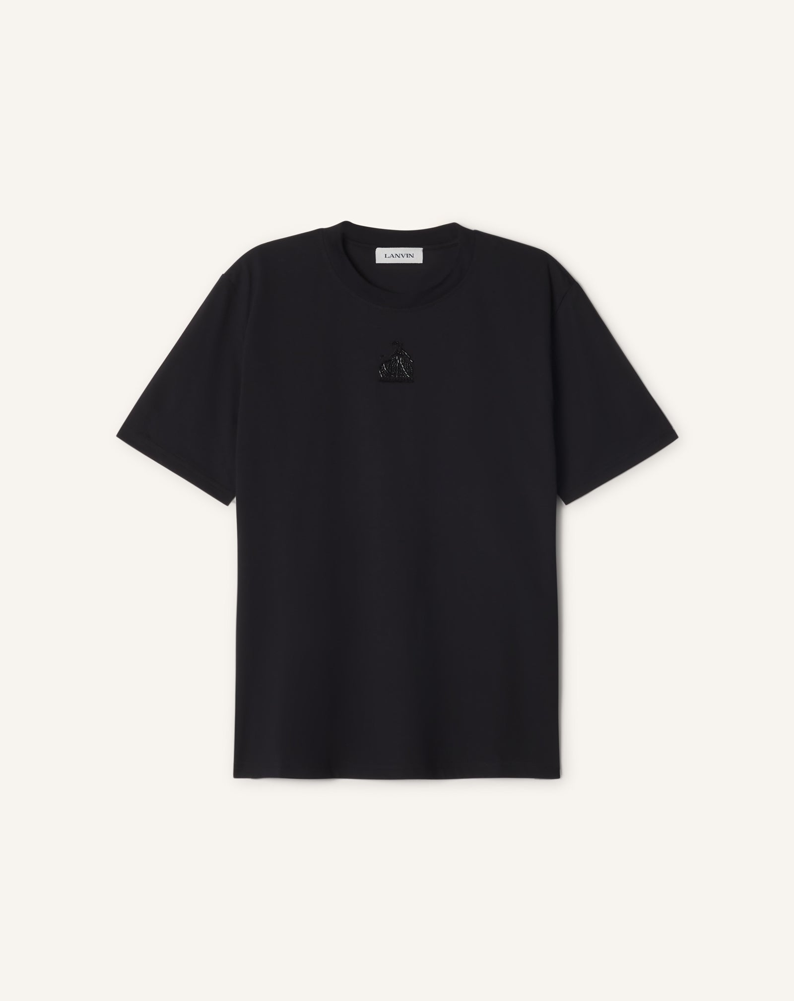 MOTHER AND CHILD EMBROIDERED COTTON JERSEY T-SHIRT