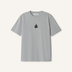 MOTHER AND CHILD EMBROIDERED COTTON JERSEY T-SHIRT