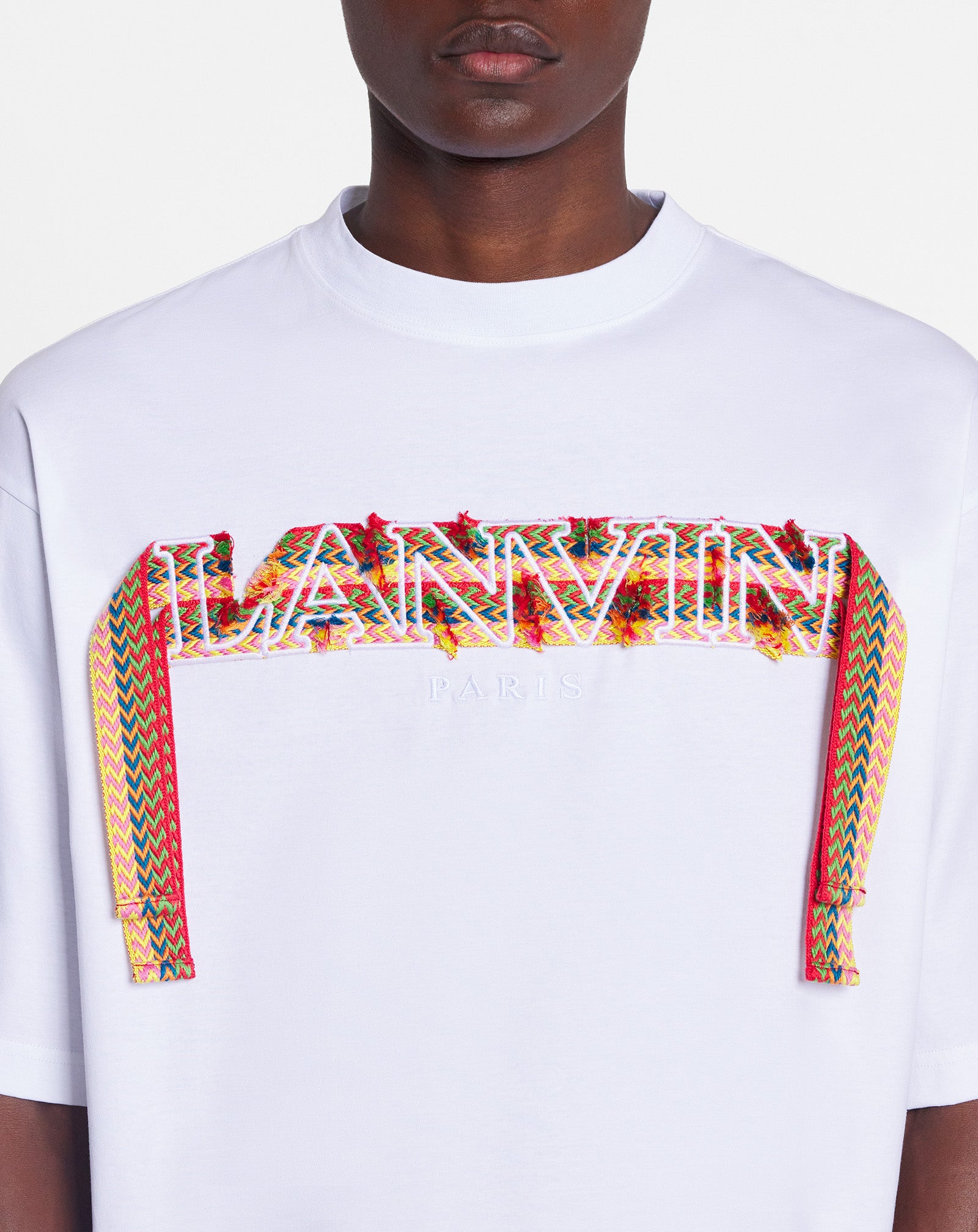 CURB LACE LANVIN OVERSIZED T-SHIRT - Image 5