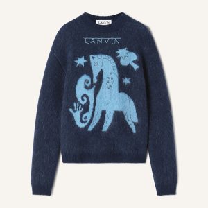 LUNAR YEAR JACQUARD MOHAIR SWEATER