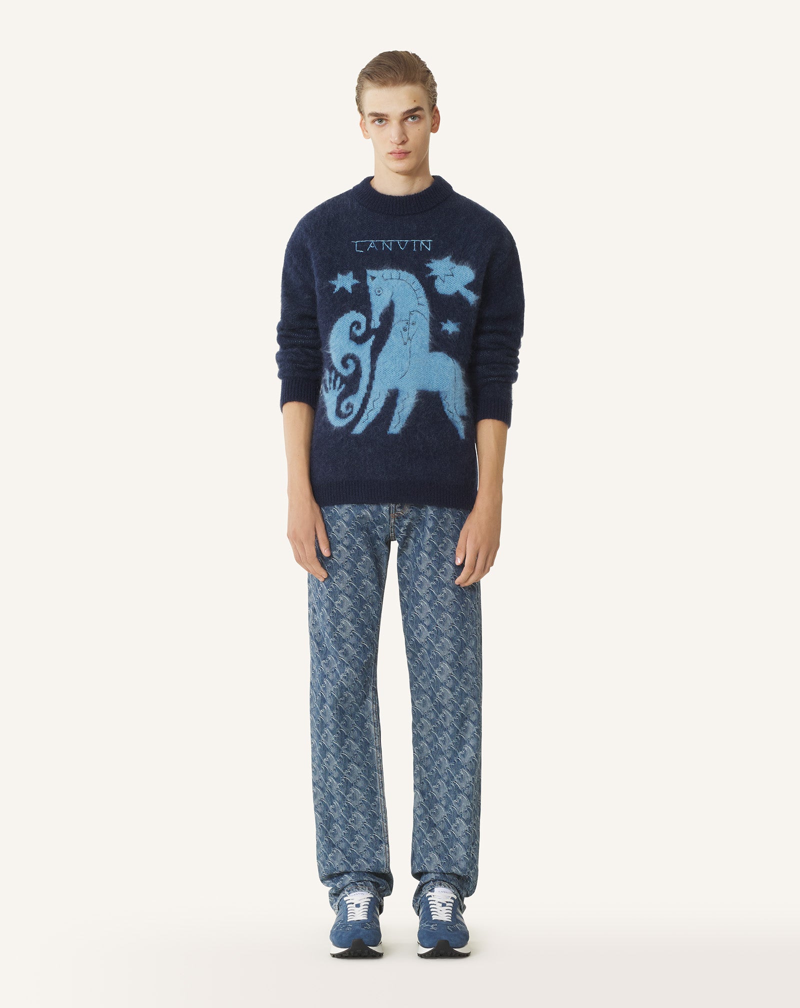 LUNAR YEAR JACQUARD MOHAIR SWEATER - Image 3