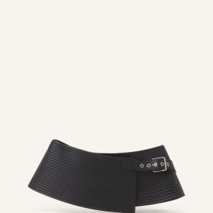 WIDE LEATHER BELT