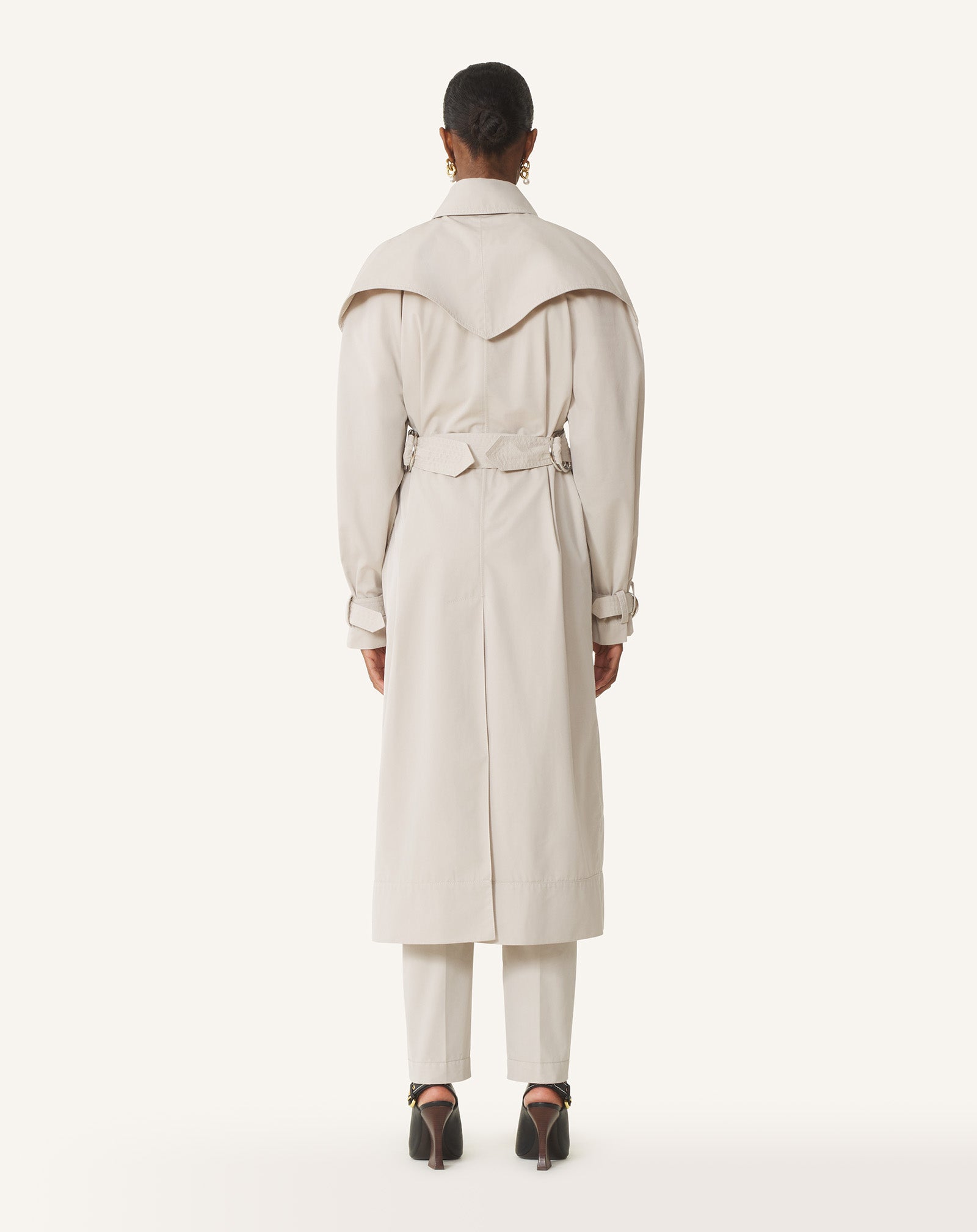 COTTON TRENCH COAT - Image 4
