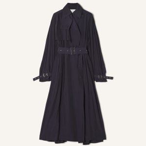 FLOWING TRENCH IN CHARMEUSE
