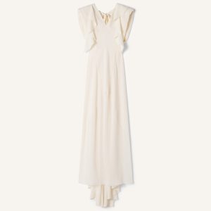 LONG DRESS IN SILK GEORGETTE