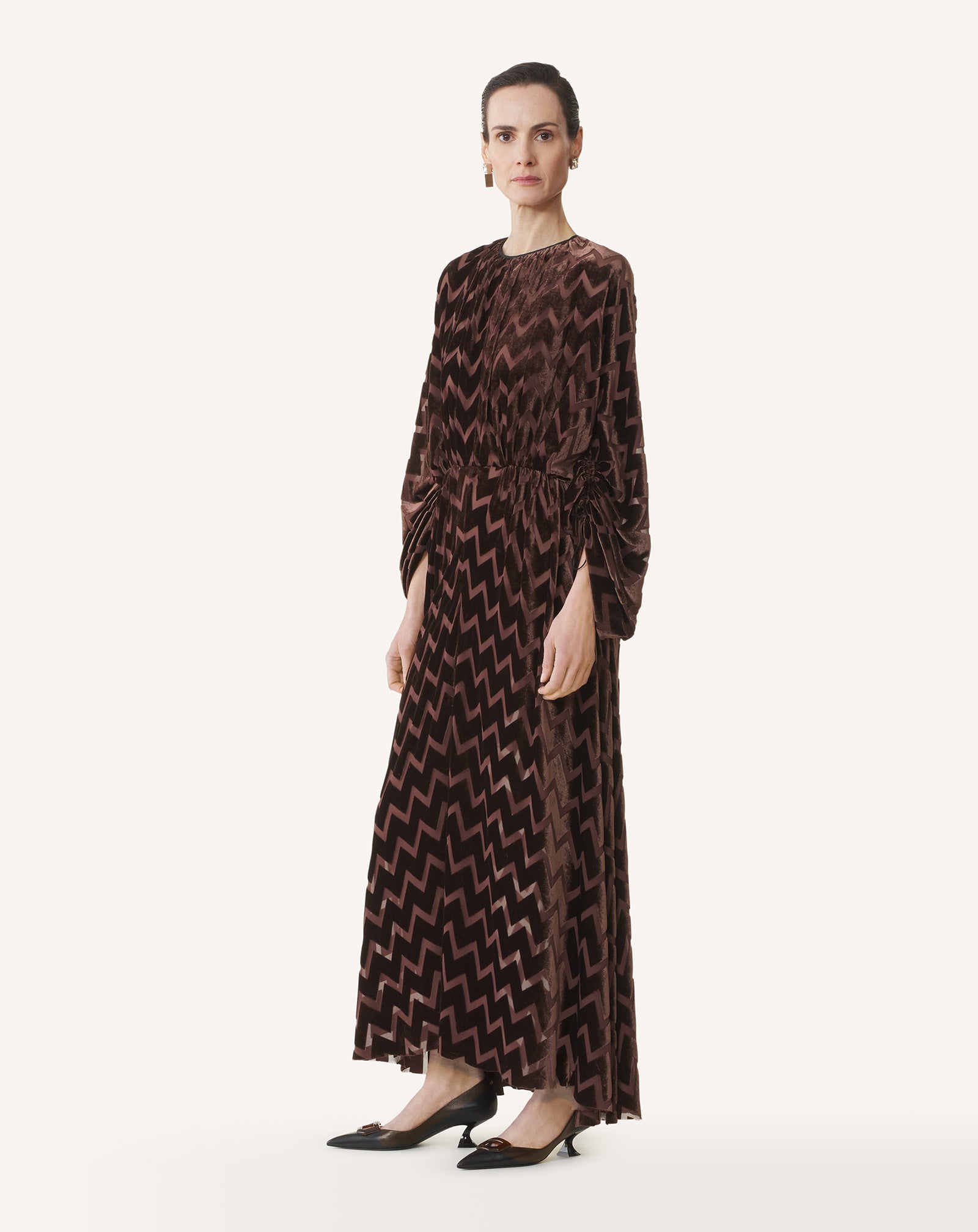 DEVORÉ VELVET DRESS - Image 3