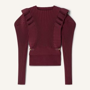 VISCOSE BIB SWEATER