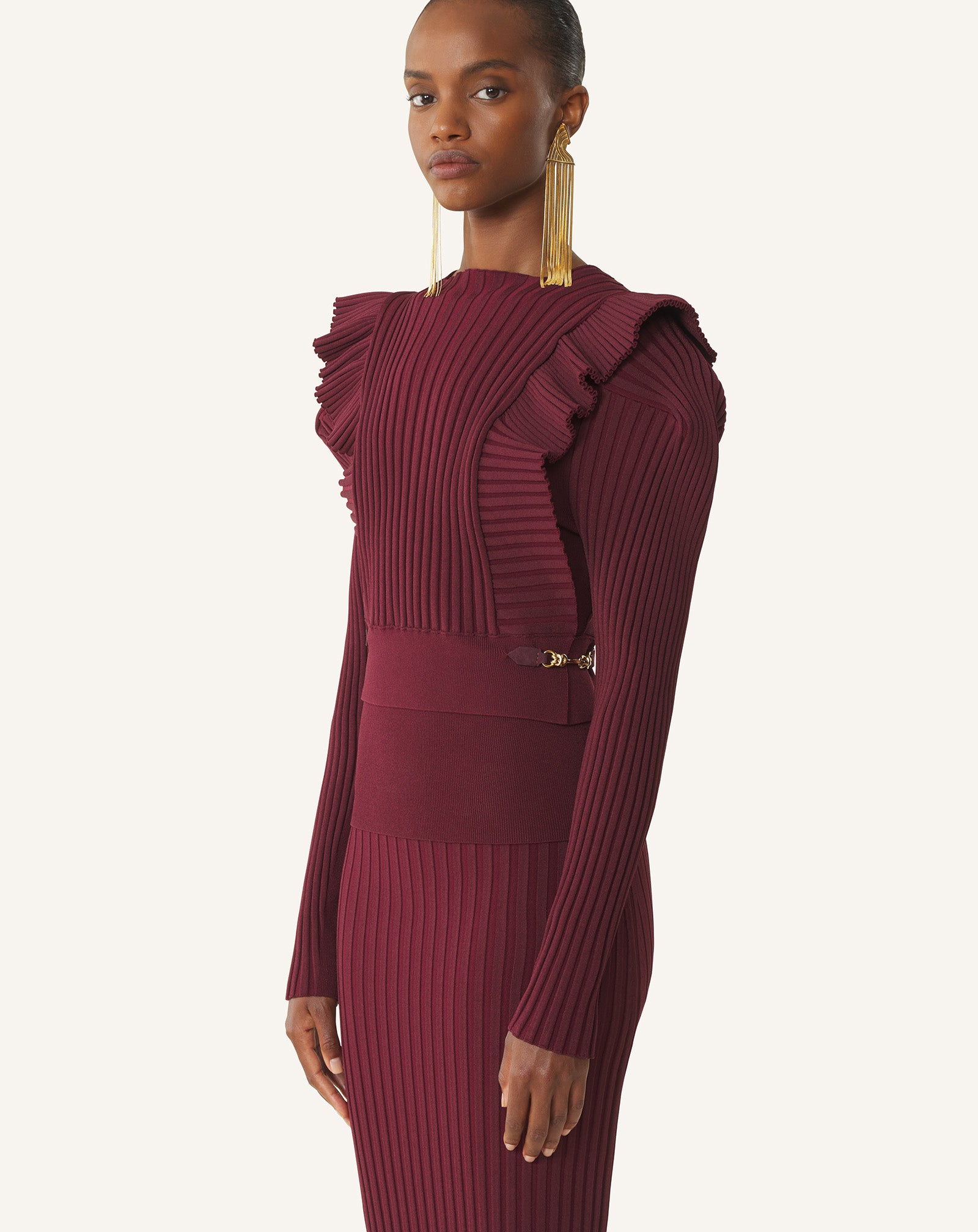 VISCOSE BIB SWEATER - Image 4