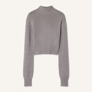 OPEN-BACK SWEATER IN CASHMERE