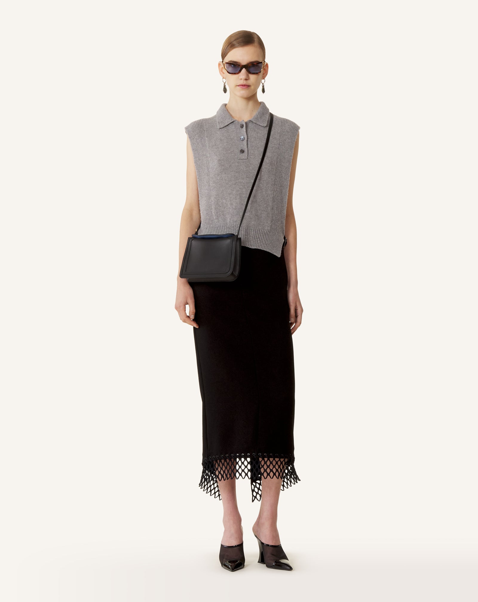 SLEEVELESS CASHMERE SWEATER - Image 2