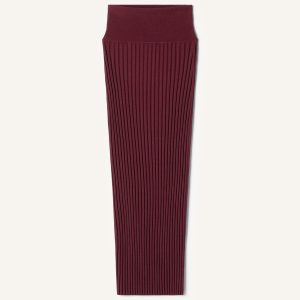 MIDI SKIRT IN VISCOSE