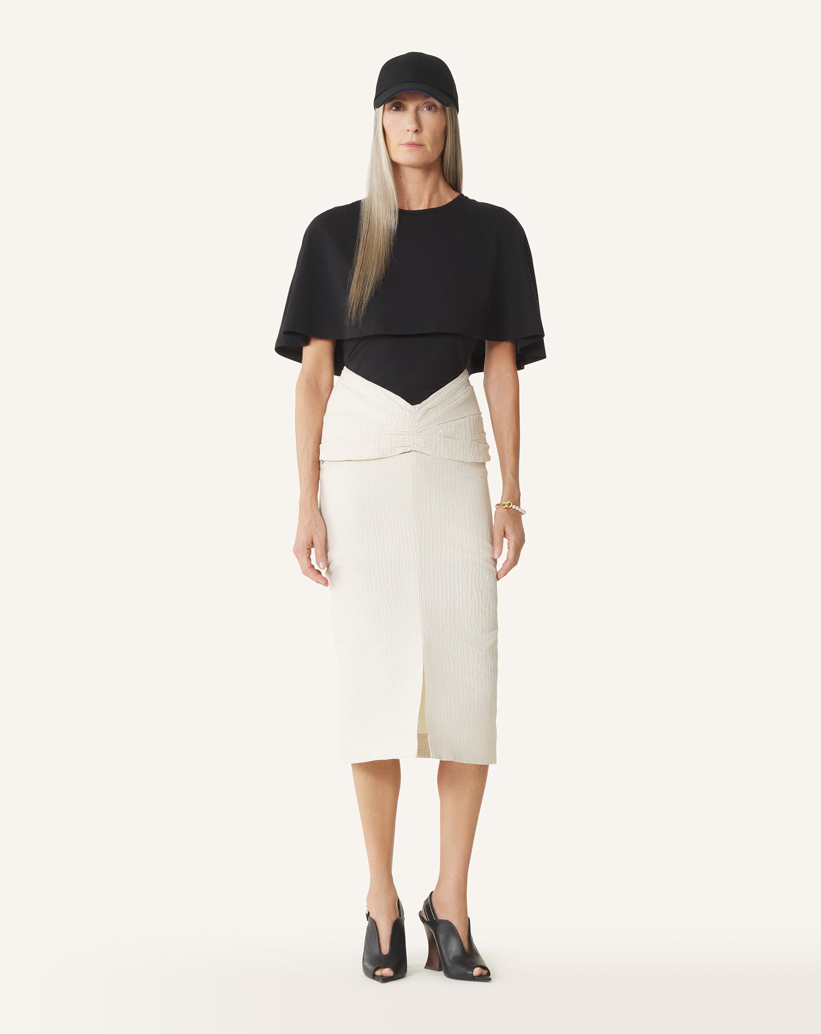 MIDI SKIRT IN JACQUARD - Image 2