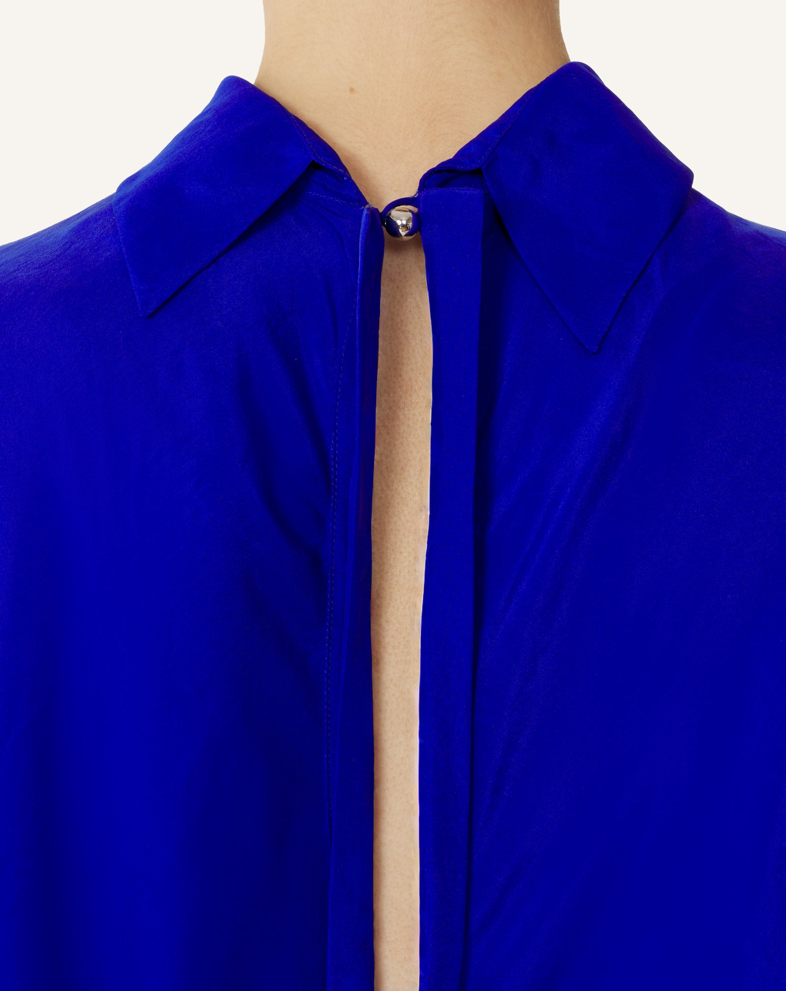 SILK LOOSE-FIT TOP - Image 6