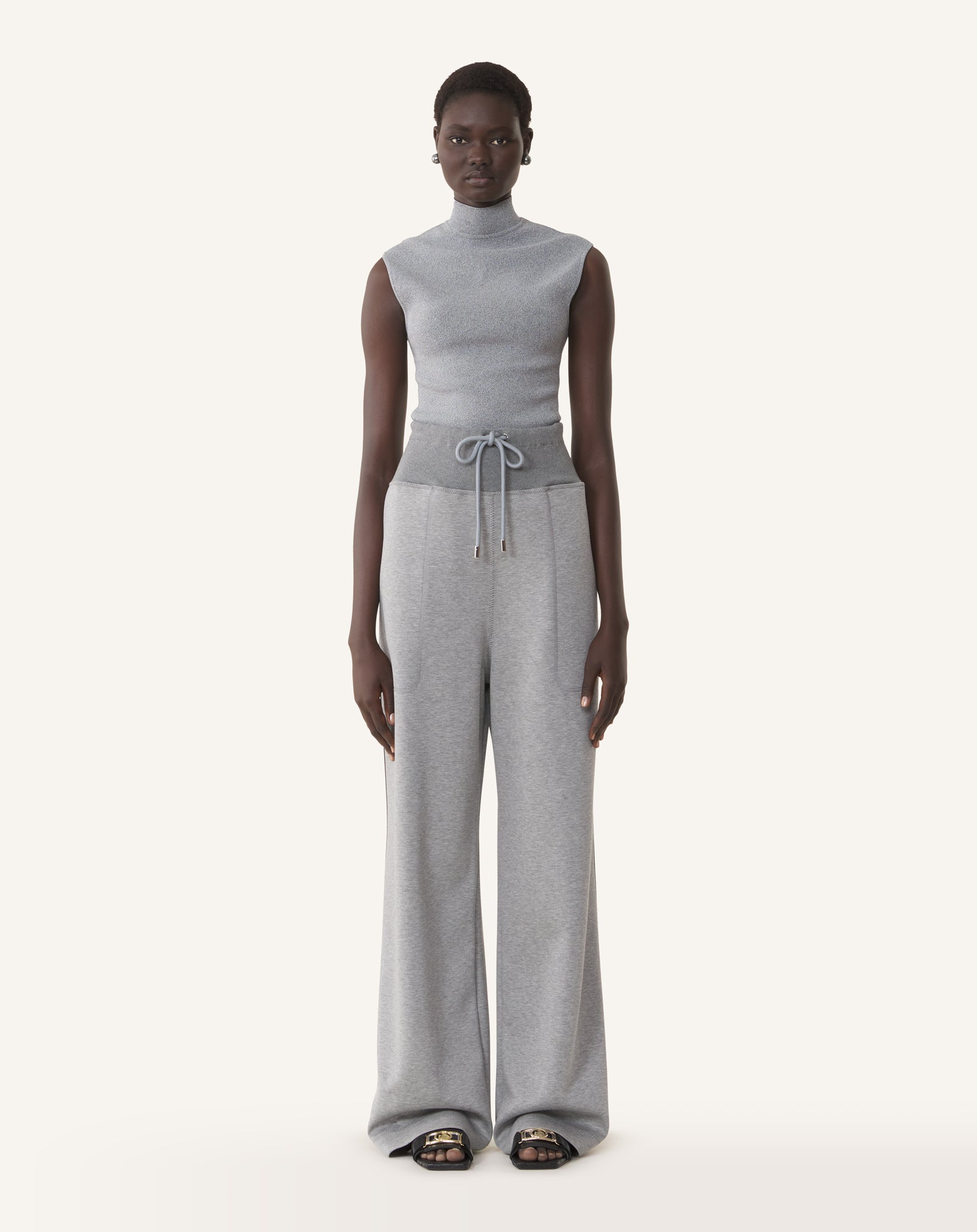 WIDE JOGGING SUIT IN DOUBLE-FACED JERSEY - Image 2