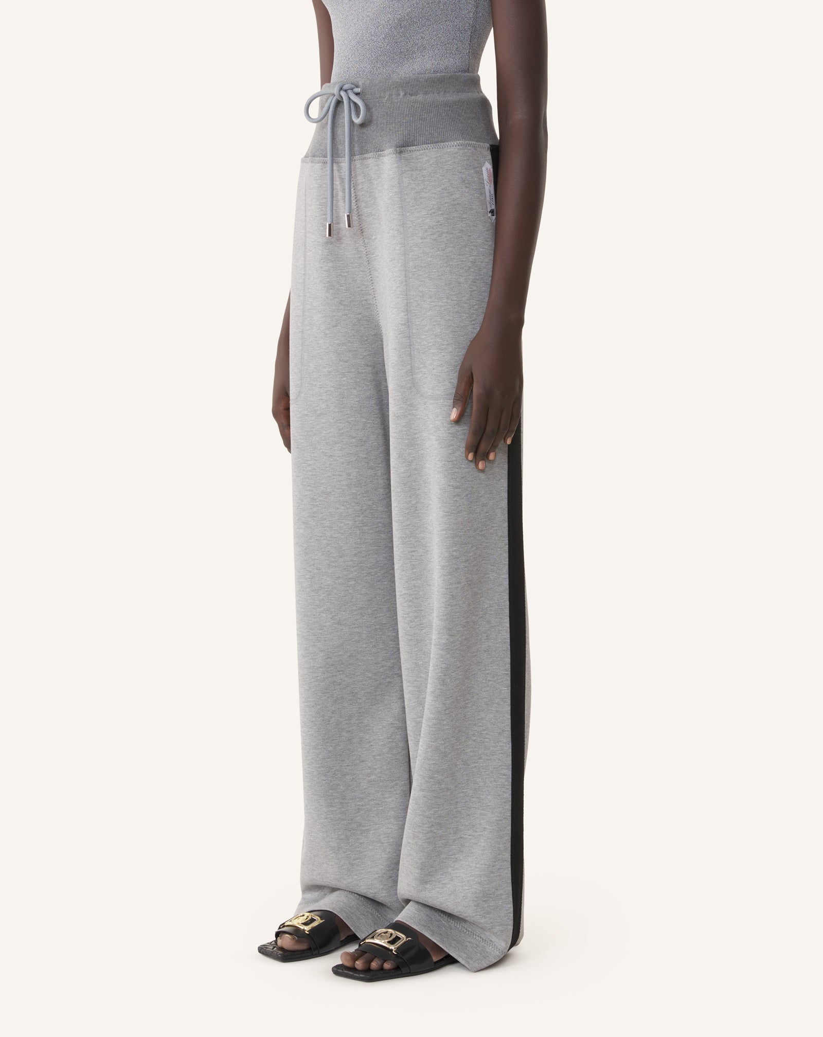 WIDE JOGGING SUIT IN DOUBLE-FACED JERSEY - Image 3