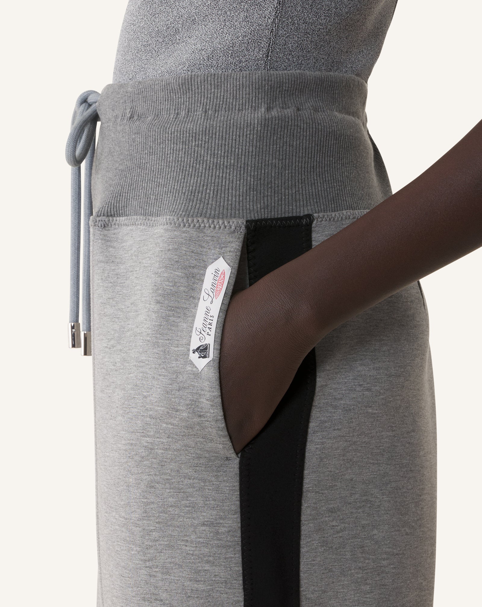 WIDE JOGGING SUIT IN DOUBLE-FACED JERSEY - Image 5
